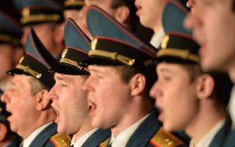 Les chœurs de l’Armée russe