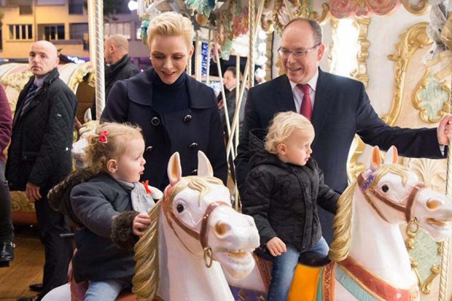 Premier manège pour Jacques et Gabriella