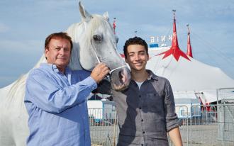 Les chevaux rois au Festival du Cirque