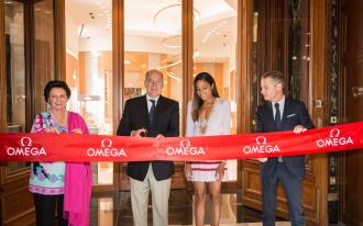 La boutique Omega inaugurée