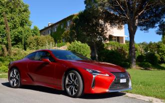Lexus LC 500h : coupé star