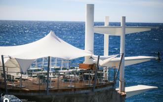 Le Plongeoir à Nice : en cinémascope