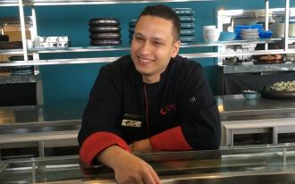 Wagner Spadacio, star du sushi chez Nobu