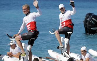 Succès pour le « Riviera Water Bike Challenge »