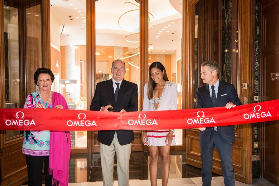 La boutique Omega inaugurée