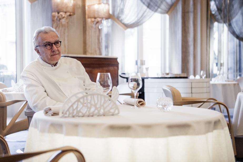 Alain Ducasse devant la caméra de Gilles de Maistre