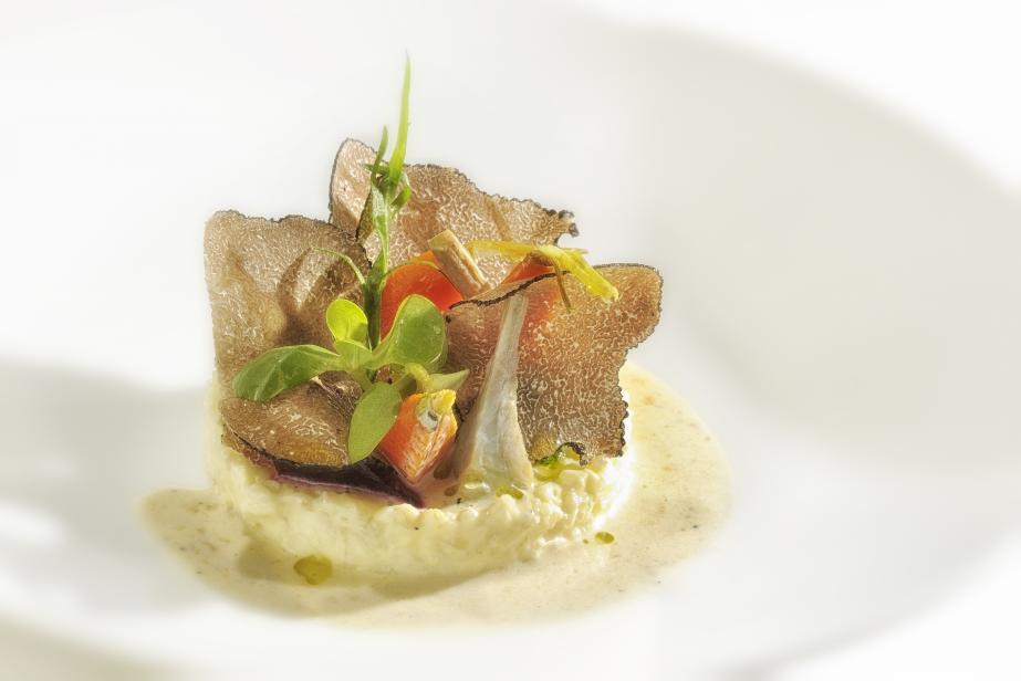 Risotto aux truffes d’été