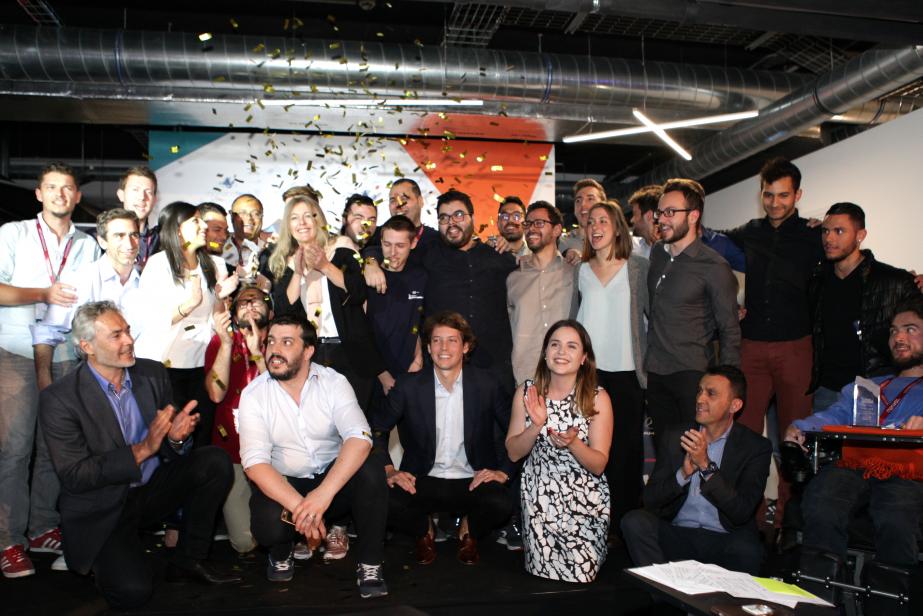 Les trois lauréats du Startup Weekend