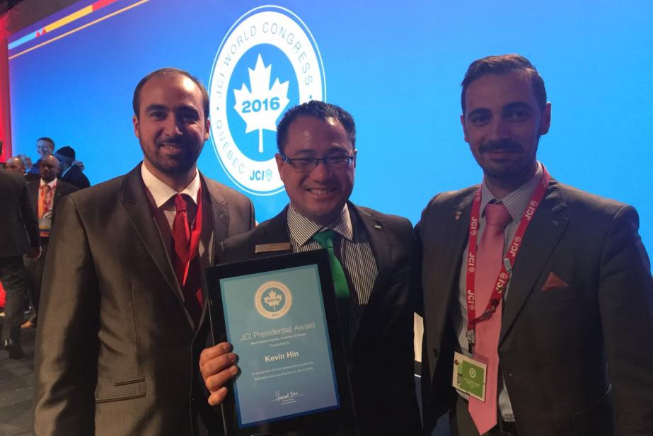 JCI Monaco : Kevin Hin distingué