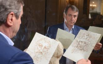 Franck Baille (HVMC) découvreur du carnet de Van Gogh