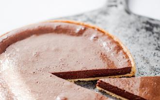 La tarte au chocolat