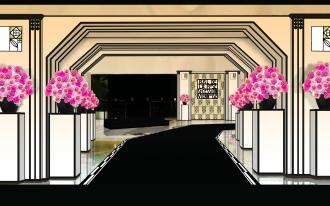 Art Nouveau pour le Bal de la Rose