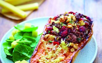 Courge butternut au Gruyère AOP Suisse