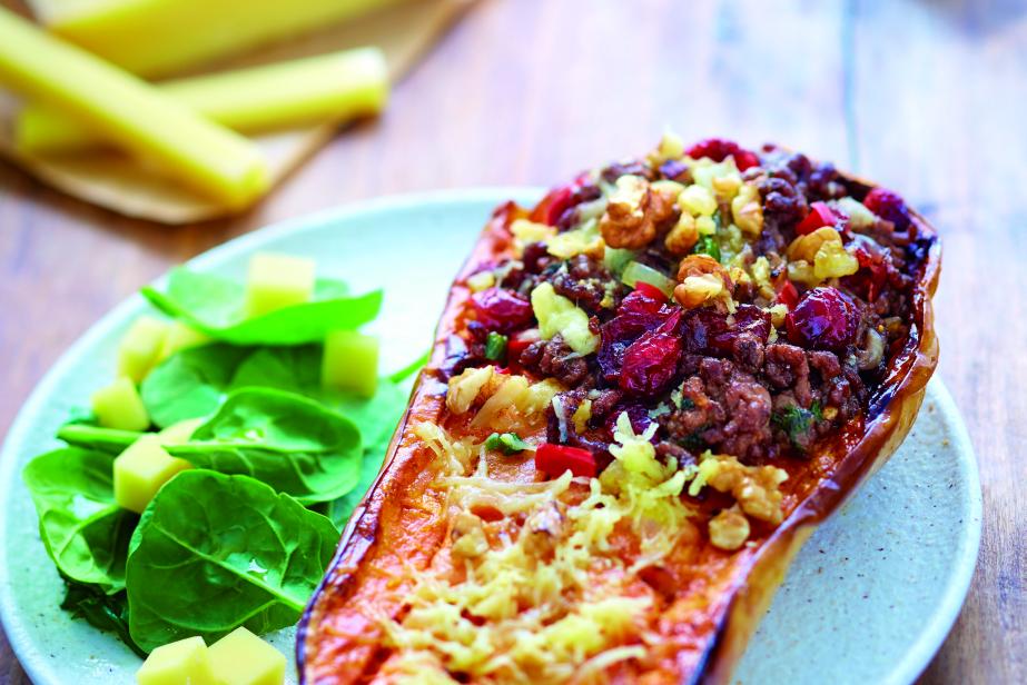 Courge butternut au Gruyère AOP Suisse