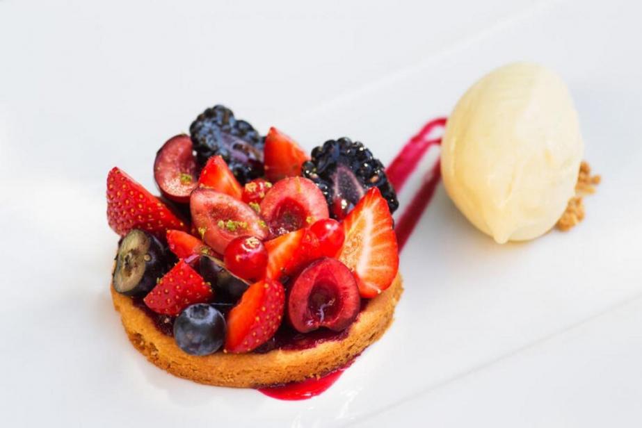 Cookies aux fruits rouges