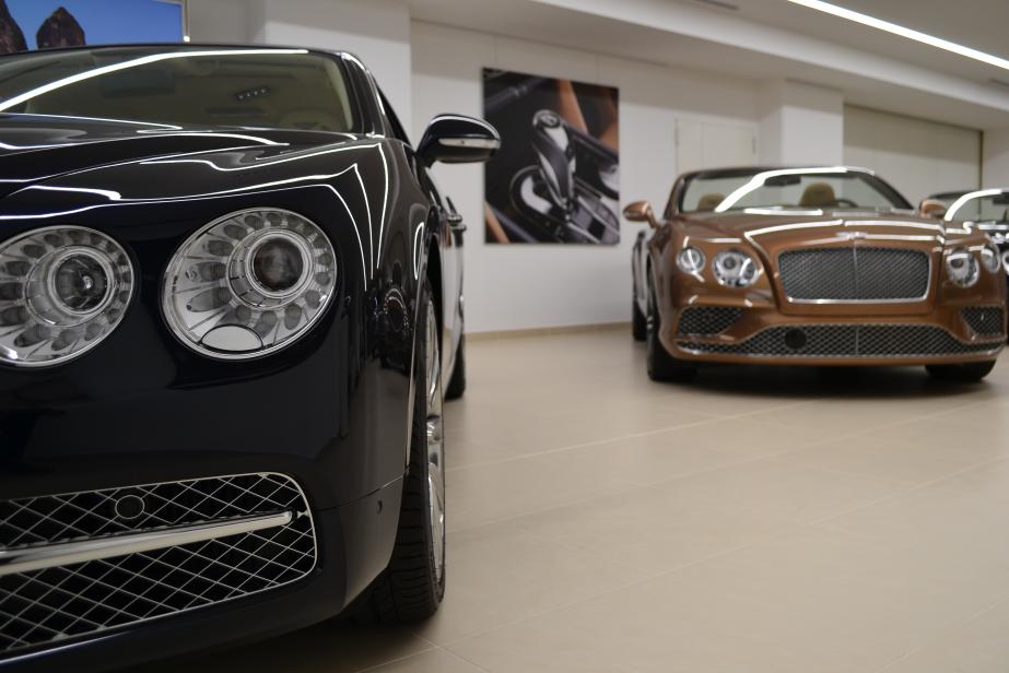 Nouveau show-room pour Bentley Monaco