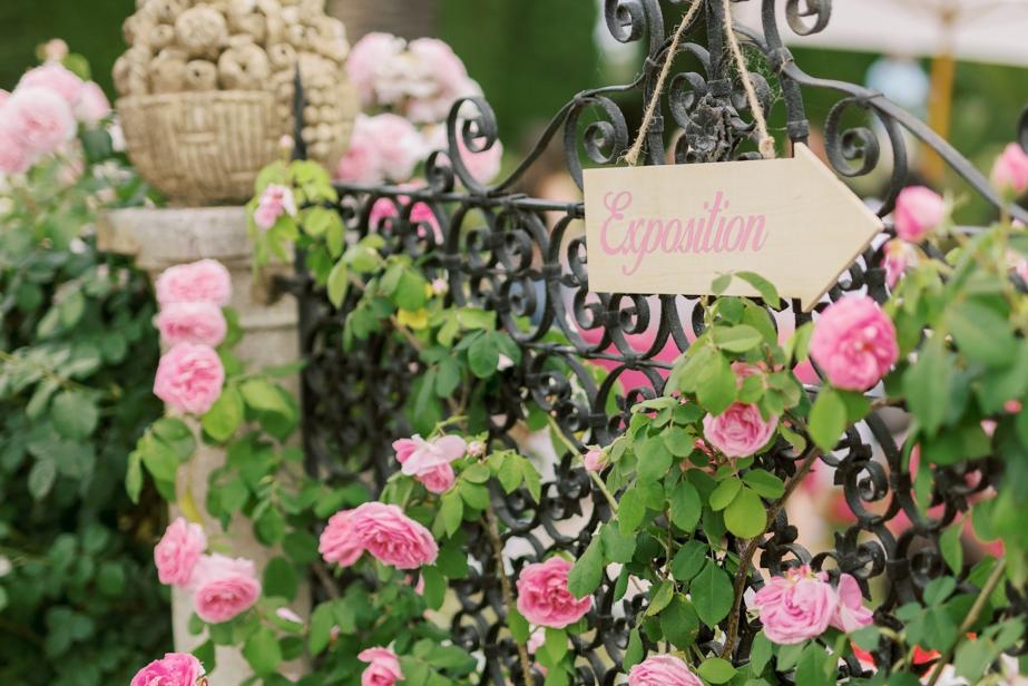 Cours de rosiers à la Villa Ephrussi