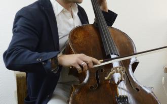 Gautier Capuçon sur le miroir