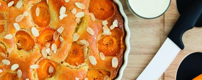 Tarte amandine aux abricots