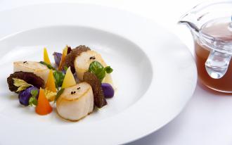"Pot au feu" de Saint Jacques, légumes oubliés 