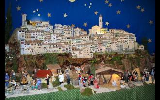 La magie des crèches à Lucéram