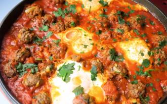 Tajine de boulettes d’agneau