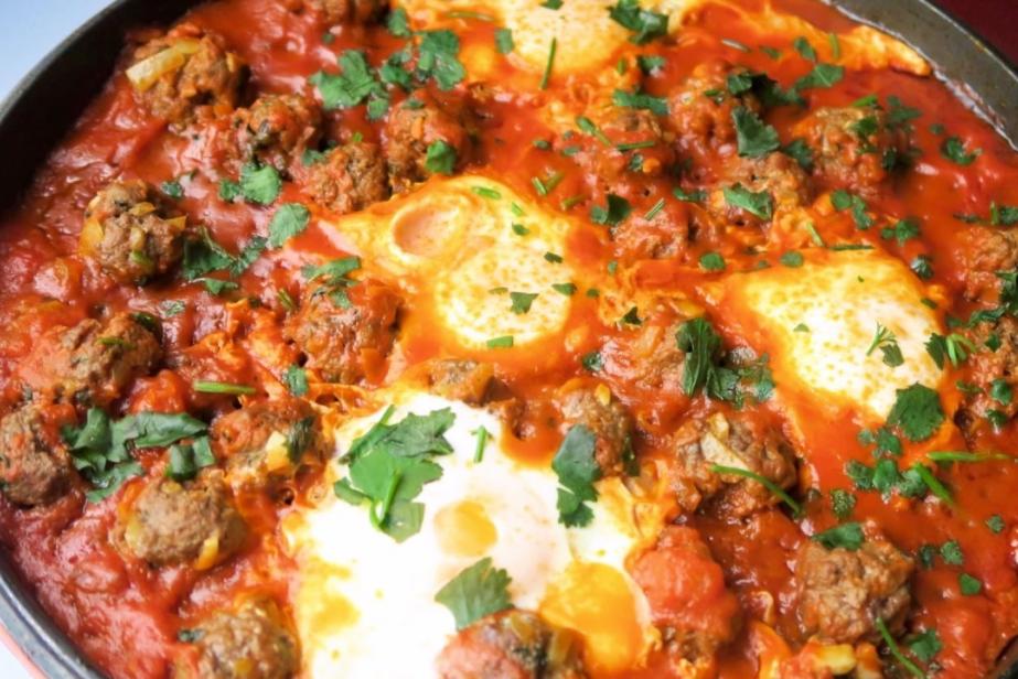 Tajine de boulettes d’agneau