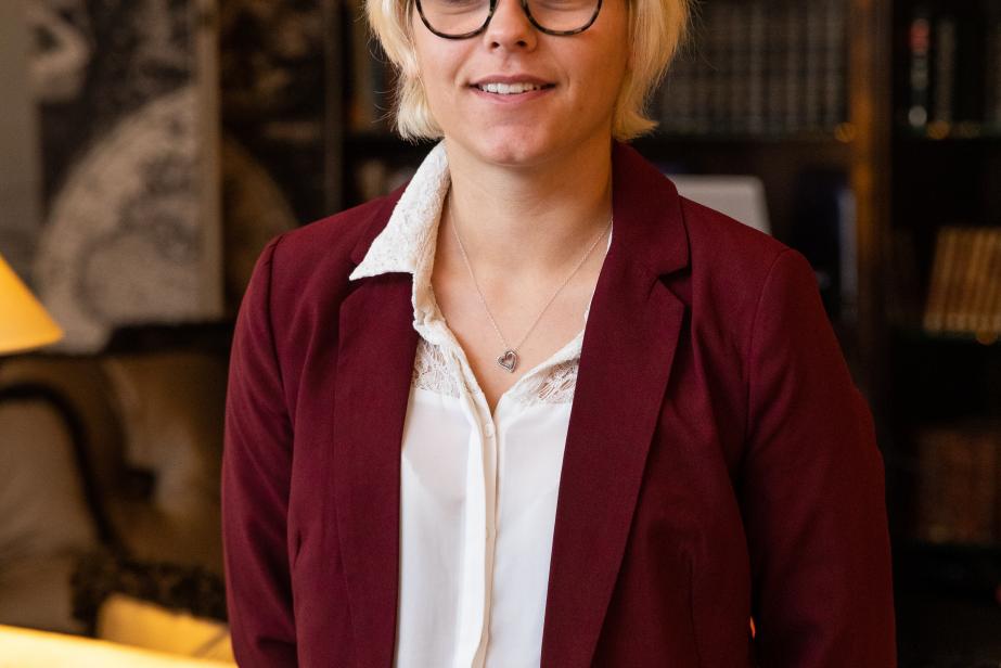 Amandine Peyron,  Capitaine de L’AS Monaco Football Féminin
