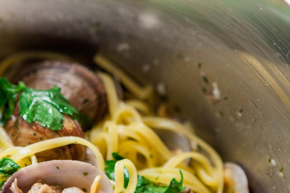 Linguine artisanales aux palourdes