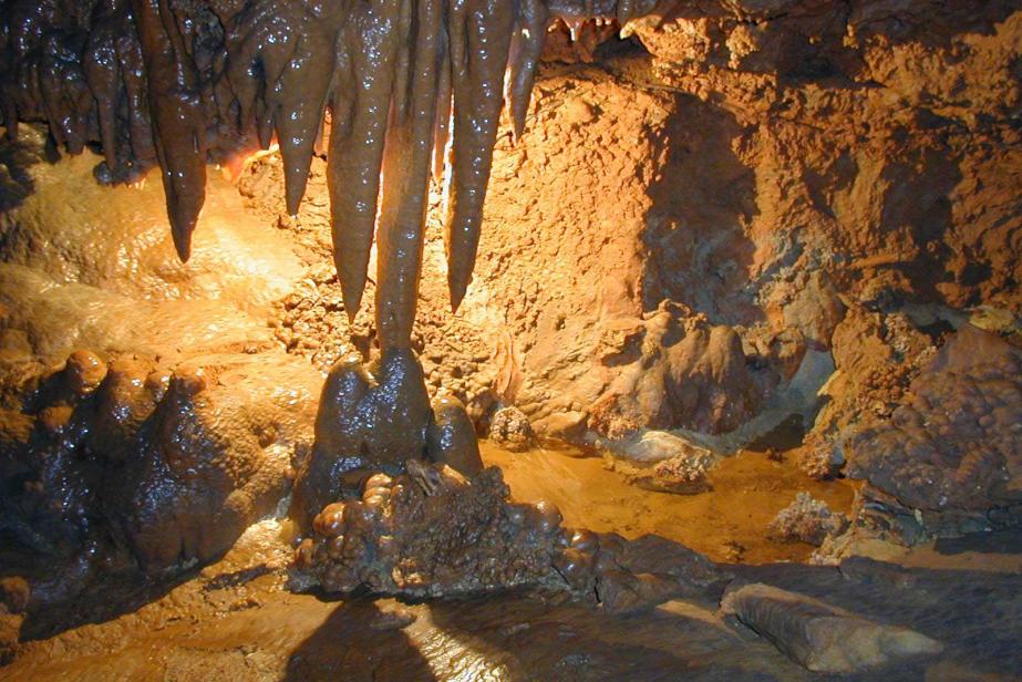 Au frais dans la grotte de Saint Cézaire