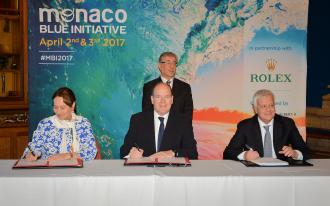 Signature du manifeste de Monaco pour l’Océan