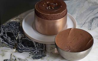 Soufflé au chocolat de la Manufacture Alain Ducasse 