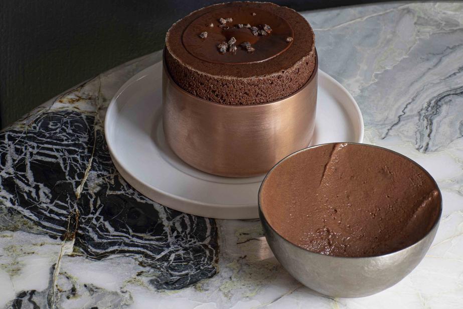 Soufflé au chocolat de la Manufacture Alain Ducasse 
