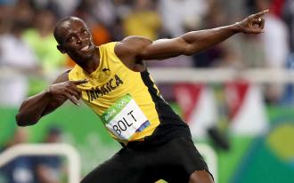 Bolt et  Lavillenie en piste à Monaco !