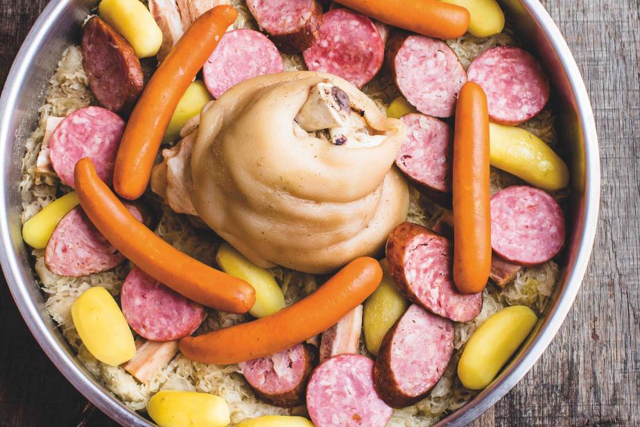 Choucroute alsacienne
de mon grand-père Alphonse