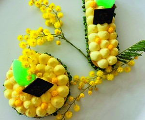 Mimosa en tarte...