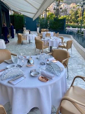 Terrasse XXL pour le Louis XV