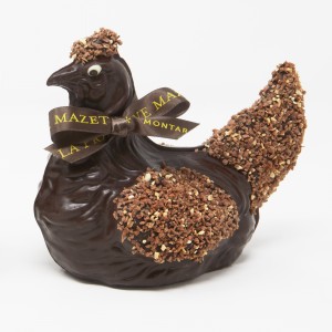 Poule gourmande chez Mazet