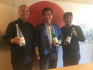 Dégustation de saké chez Kei