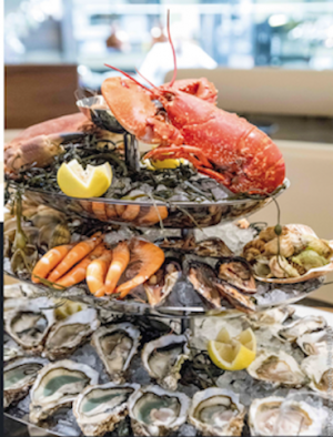 Fruits de mer à La Table d’Elise
