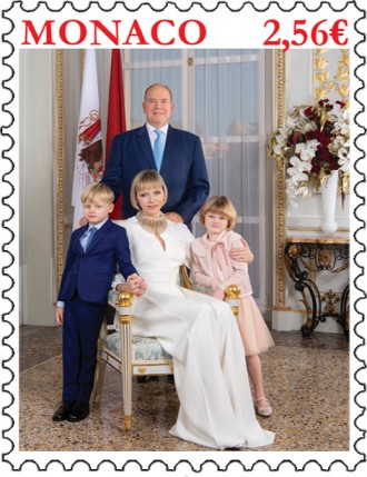 Photo officielle de la Famille Princière