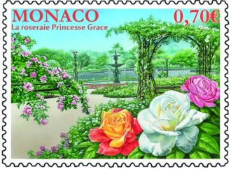 La roseraie Princesse Grace